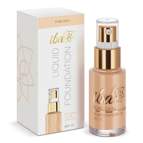 Iba Pure Skin Liquid Foundation SPF 15 Golden Beige